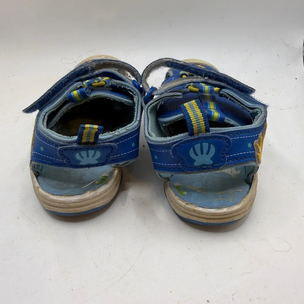 Baby Shark Toddler Boys Blue Closed Toe Fisherman Sandals Size 6